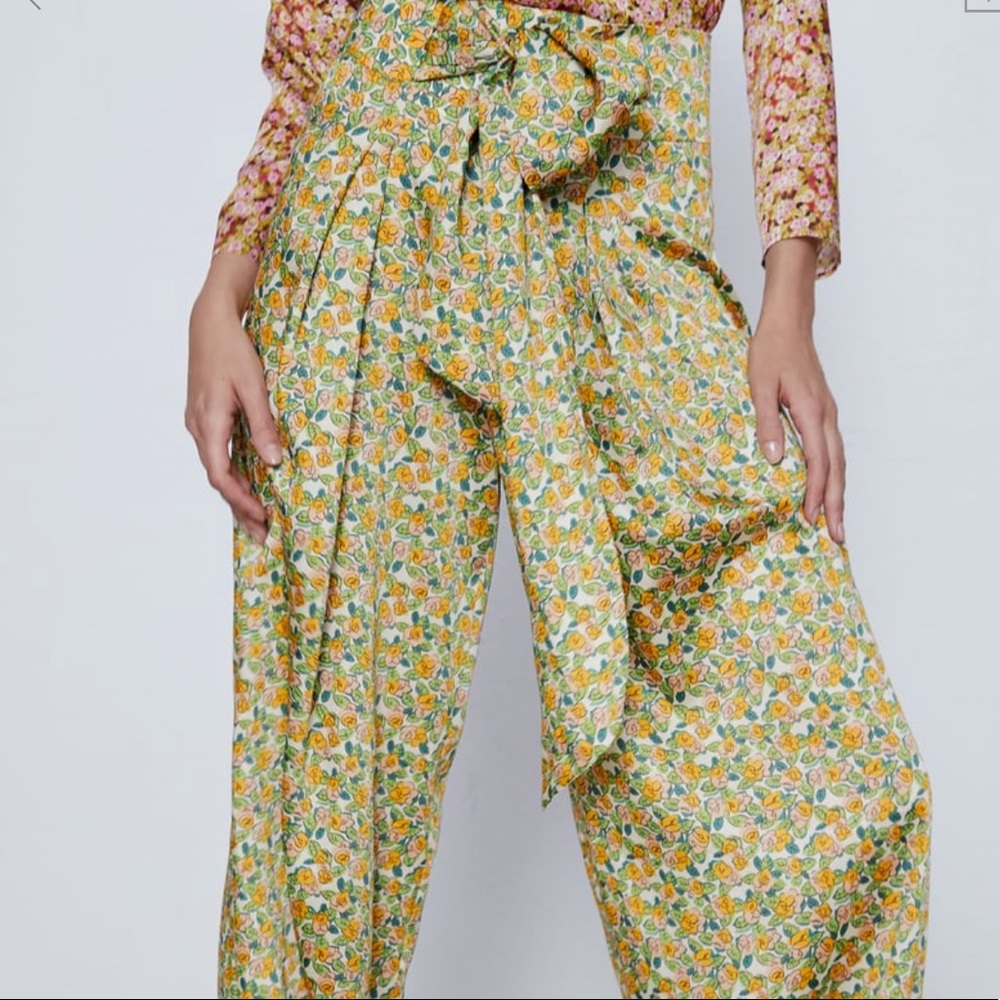 Zara wide leg pants
